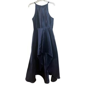 Lulus Broadway Show‎ Navy Blue High-Low Evening Gown Size Large NWOT